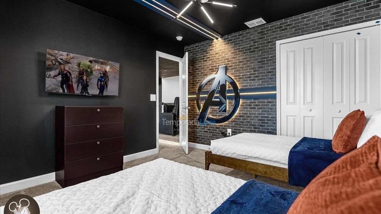 Casa para aluguel de temporada em Orlando (Davenport)