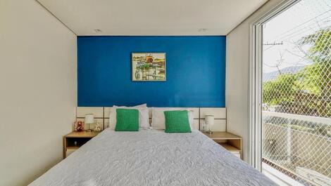 Casa en la playa de Juquehy, en una urbanización cerrada cerca de la playa.