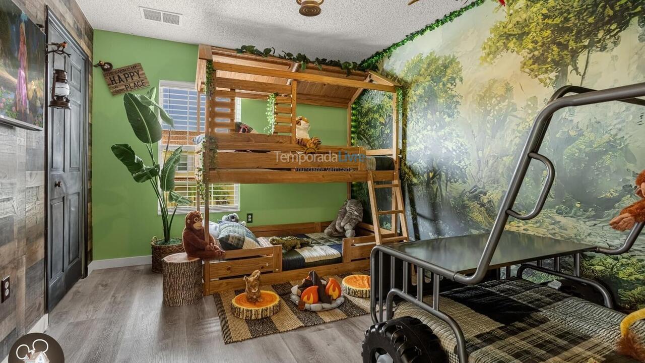 Casa para aluguel de temporada em Orlando (Kissimmee)