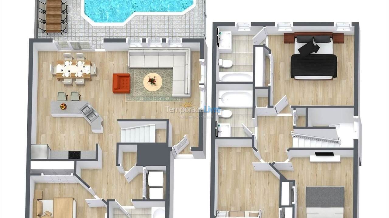 Casa para aluguel de temporada em Orlando (Kissimmee)