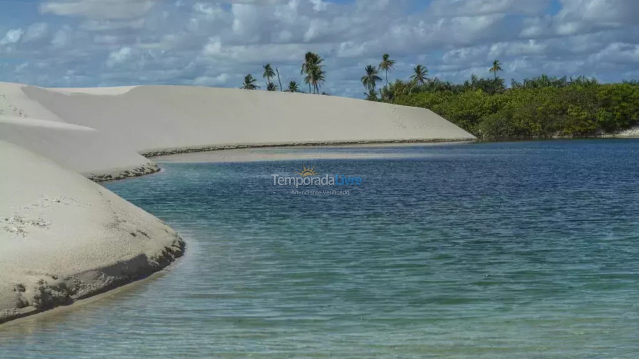 Casa para aluguel de temporada em Santo Amaro do Maranhão (Olho Dágua)