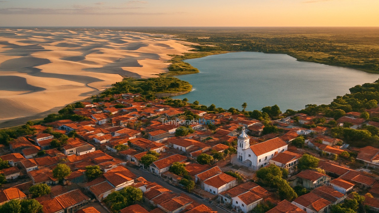 Casa para aluguel de temporada em Santo Amaro do Maranhão (Olho Dágua)