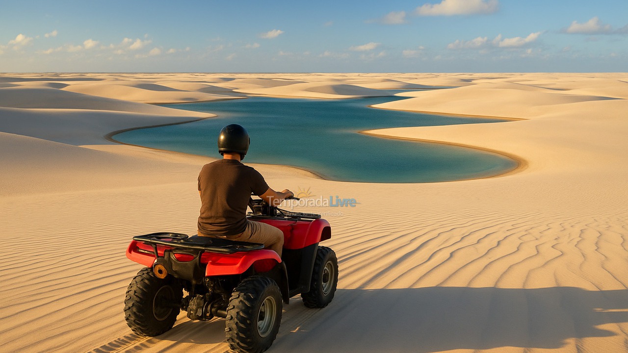 Casa para aluguel de temporada em Santo Amaro do Maranhão (Olho Dágua)