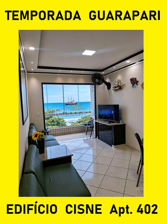 Apartamento para alquiler de vacaciones em Guarapari (Praia do Morro)