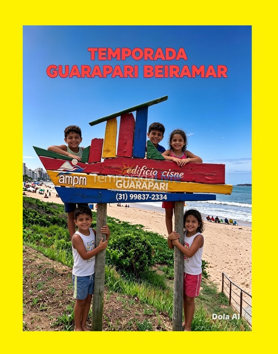 Apartamento para alquiler de vacaciones em Guarapari (Praia do Morro)
