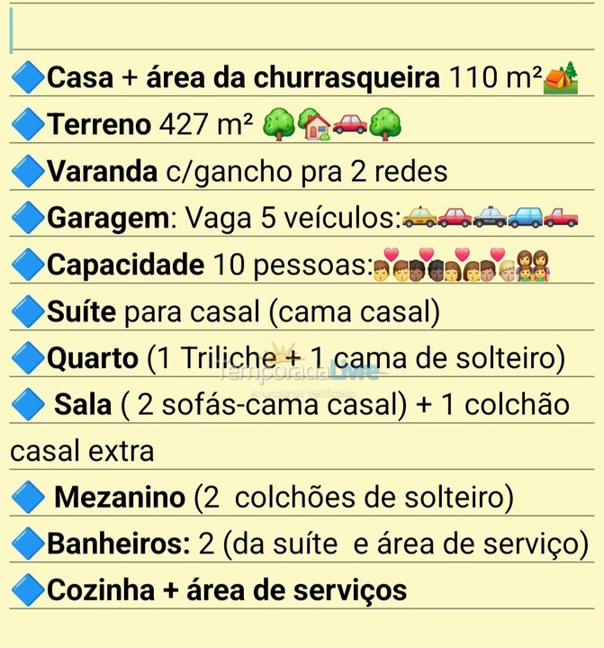 Casa para aluguel de temporada em São Sebastião (Boiçucanga)