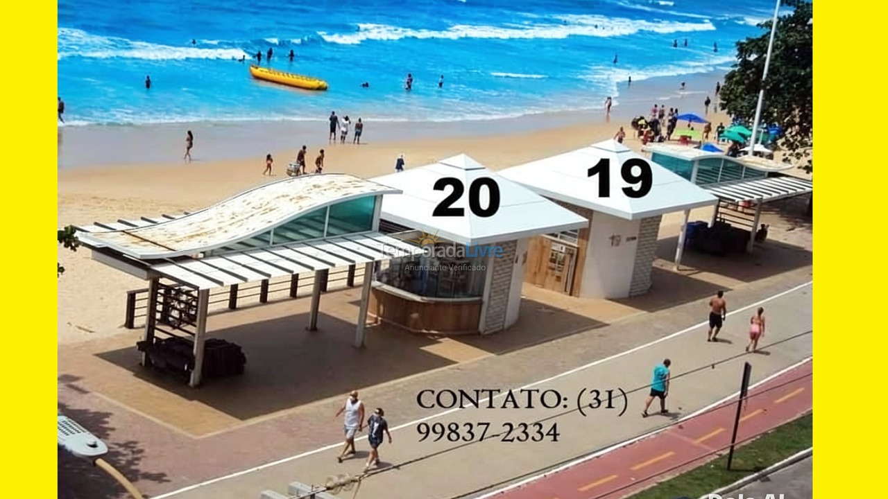 Apartamento para alquiler de vacaciones em Guarapari (Praia do Morro)