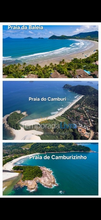 Casa para aluguel de temporada em São Sebastião (Boiçucanga)
