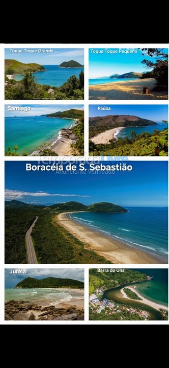 Casa para aluguel de temporada em São Sebastião (Boiçucanga)