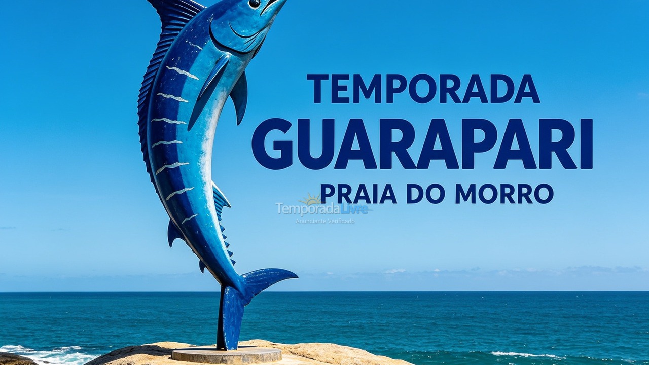 Apartamento para alquiler de vacaciones em Guarapari (Praia do Morro)