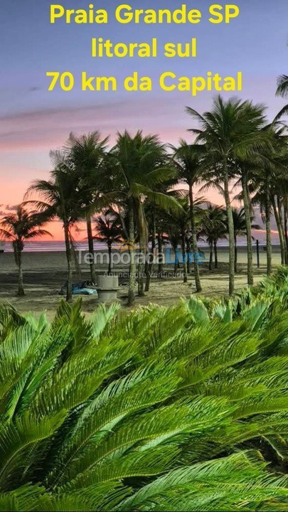 Apartamento para alquiler de vacaciones em Praia Grande (Vila Tupi)