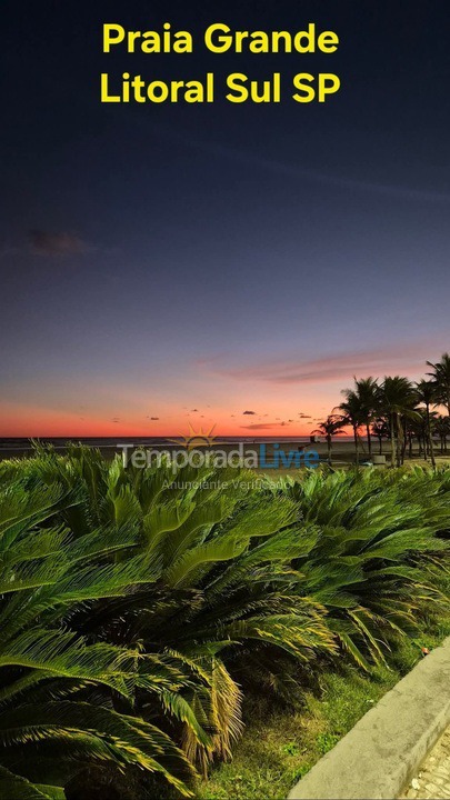 Apartamento para alquiler de vacaciones em Praia Grande (Vila Tupi)