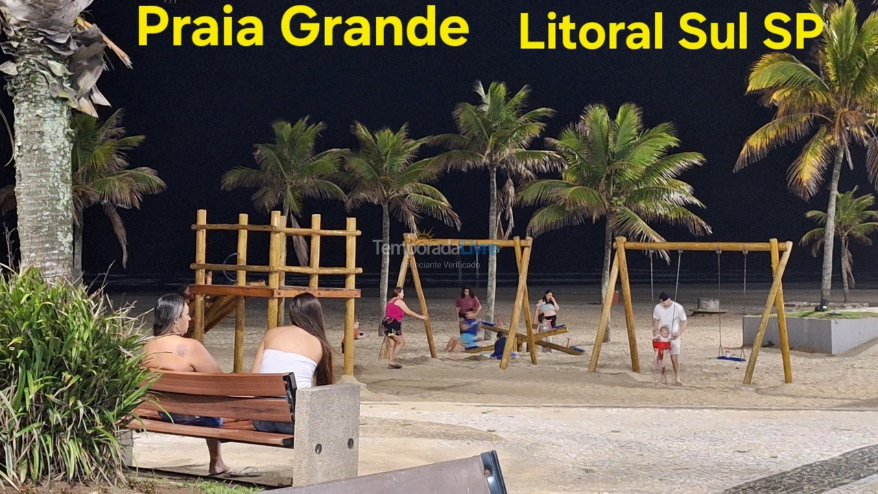 Apartamento para alquiler de vacaciones em Praia Grande (Vila Tupi)