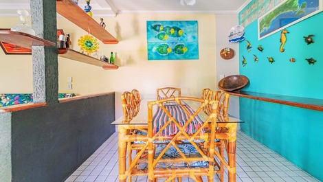 Casa familiar cerca del acuario y del Proyecto Tamar.