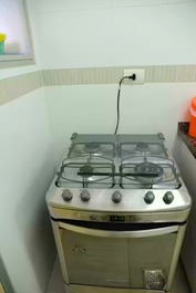 Amplio apartamento en la manzana de la playa de Pitangueiras.