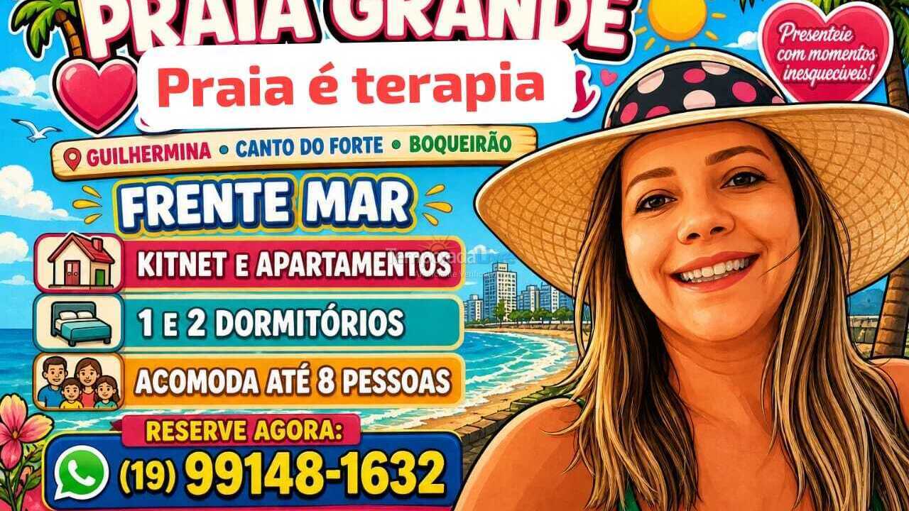 Granja para alquiler de vacaciones em Praia Grande (Guilhermina)