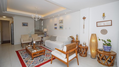 Casa para 10 personas con spa y vistas al mar en la playa de Lagoinha.