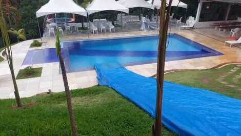 Chácara em Atibaia, Piscina com Escorregador, Vista da Serra