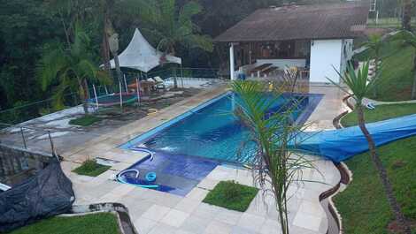 Chácara em Atibaia, Piscina com Escorregador, Vista da Serra