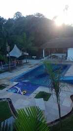 Chácara em Atibaia, Piscina com Escorregador, Vista da Serra