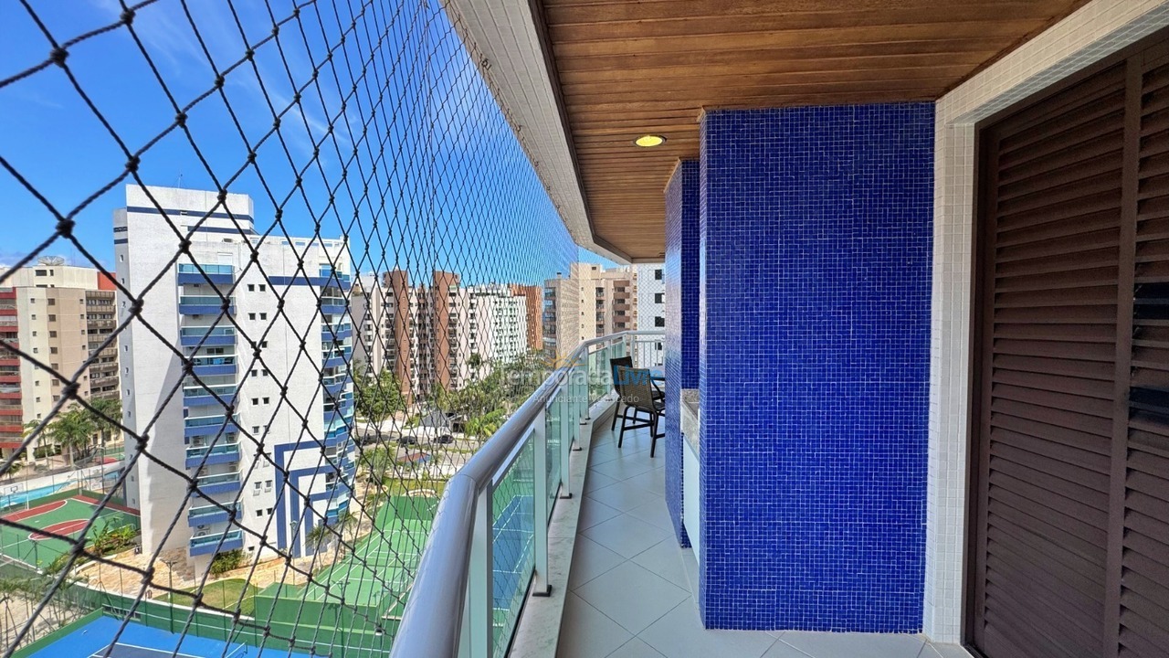 Apartamento para aluguel de temporada em Bertioga (Riviera de São Lourenço)