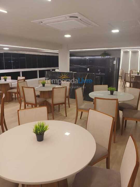 Apartamento para aluguel de temporada em João Pessoa (Praia do Bessa)