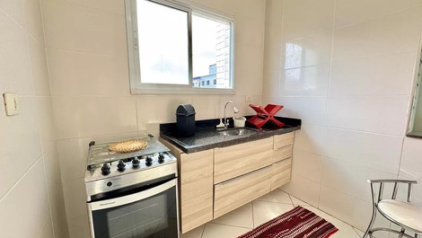 OC063 - Apartamento con balcón gourmet | 1 dormitorio y zona de ocio
