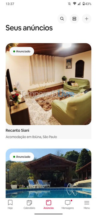 Chácara / sítio para aluguel de temporada em Ibiúna (Campo Verde)