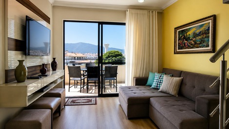 🏣🌅Cobertura duplex, com vista para o mar! Praia da Cachoeira🏖️