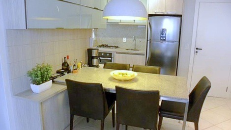 Excellent apartment one block from the sea.