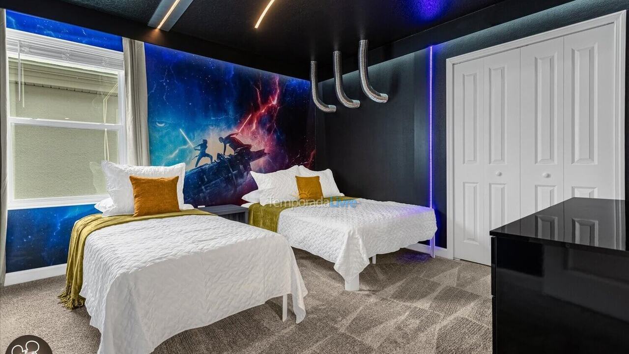 Casa para aluguel de temporada em Orlando (Kissimmee)