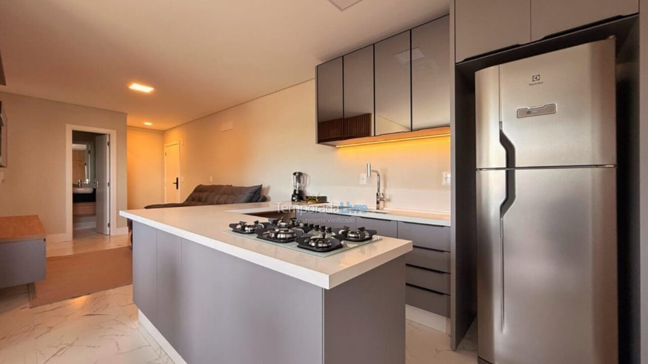 Apartamento para alquiler de vacaciones em Bombinhas (Praia de Canto Grande Mar de Fora)