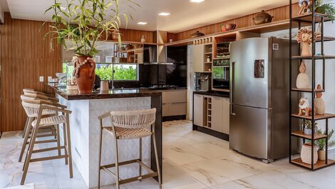 Luxury house 50m from the beach in a gated community, Maragogi/AL