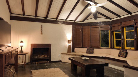 Sala aconchegante para momentos de descanso