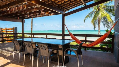 Lujosa casa frente al mar en una urbanización privada en Maragogi, Alagoas, Brasil.