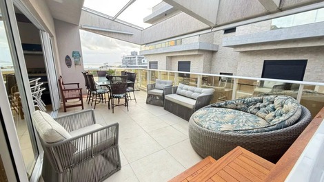 Cobertura Duplex com Jacuzzi 3 Suítes - Praia Canto Grande