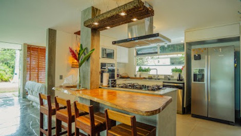 Holidays in paradise with a panoramic view of the sea