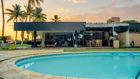 Holidays in paradise with a panoramic view of the sea