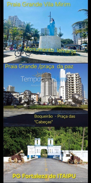 Apartamento para aluguel de temporada em Praia Grande (Vila Tupi)