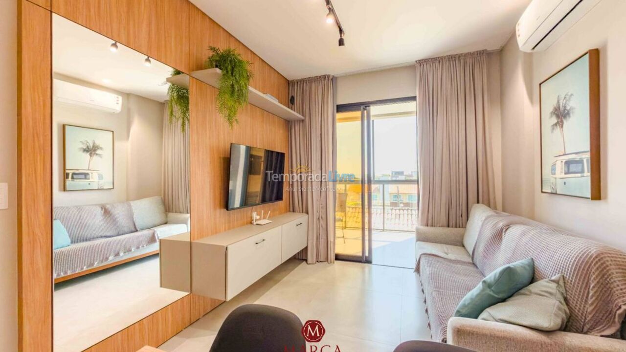 Apartment for vacation rental in Bombinhas (Canto Grande)