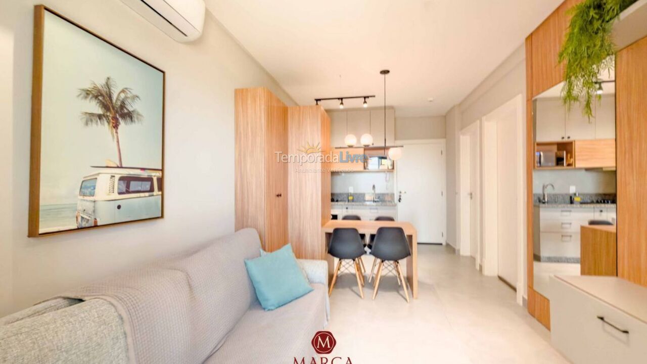 Apartment for vacation rental in Bombinhas (Canto Grande)