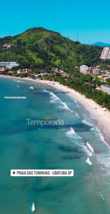 Apartamento para alquiler de vacaciones em Ubatuba (Praia das Toninhas)