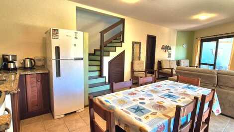 EXCELENTE CASA em cond. 3 QUARTOS COM AR, MORRINHOS, 250 MTS do mar
