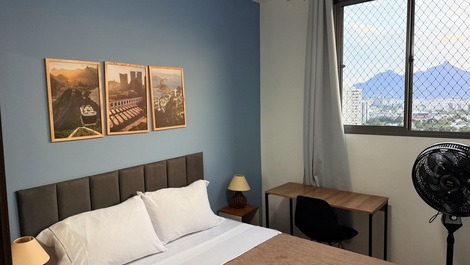 Fully furnished apartment in downtown Rio de Janeiro, close to the light rail and tourist attractions.