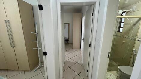 Corredor para os quartos