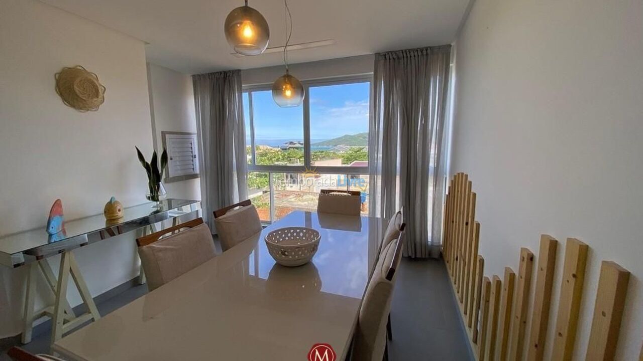 Apartment for vacation rental in Bombinhas (Canto Grande)