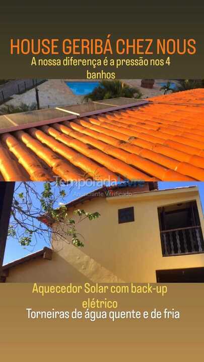 Casa para alquiler de vacaciones em Armação dos Búzios (Geribá)