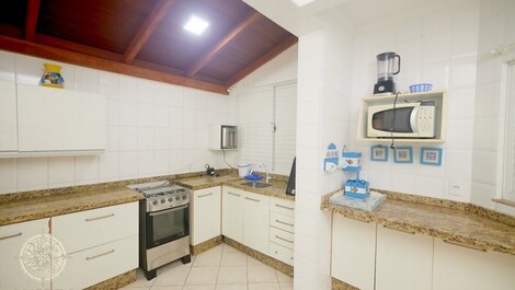Cozinha bem equipada