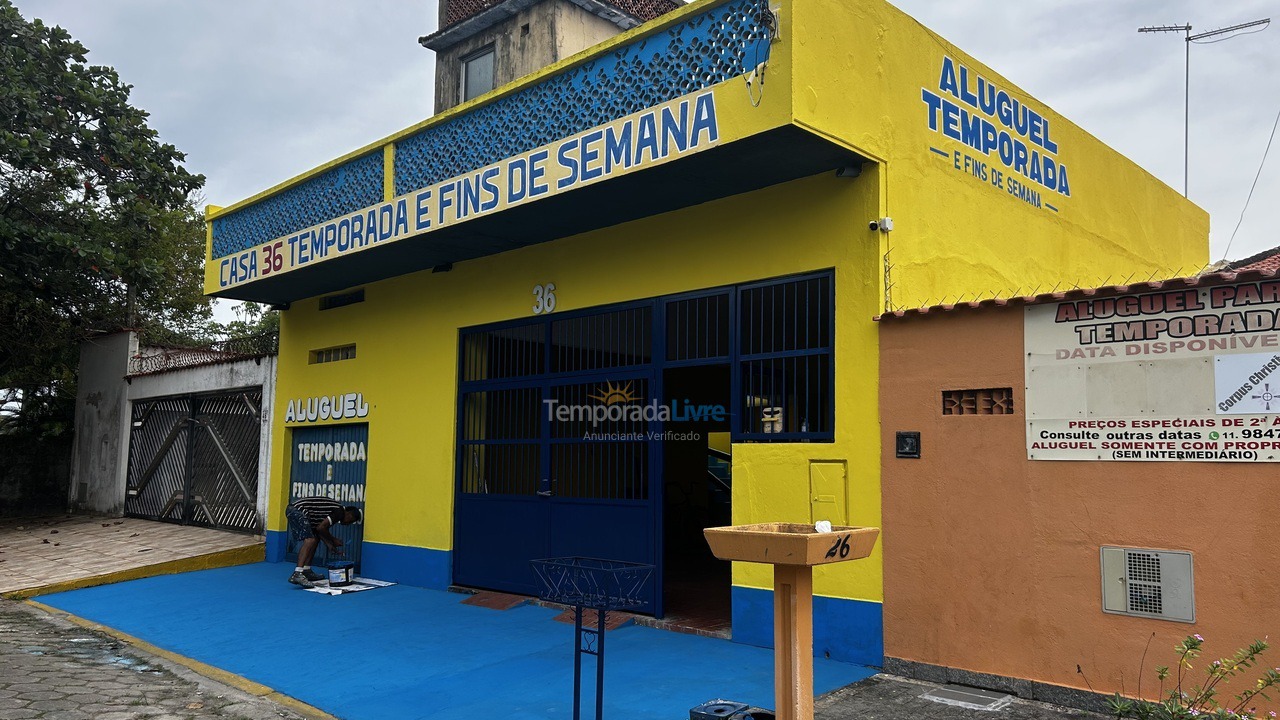 House for vacation rental in Itanhaém (Balneário Gaivotas)