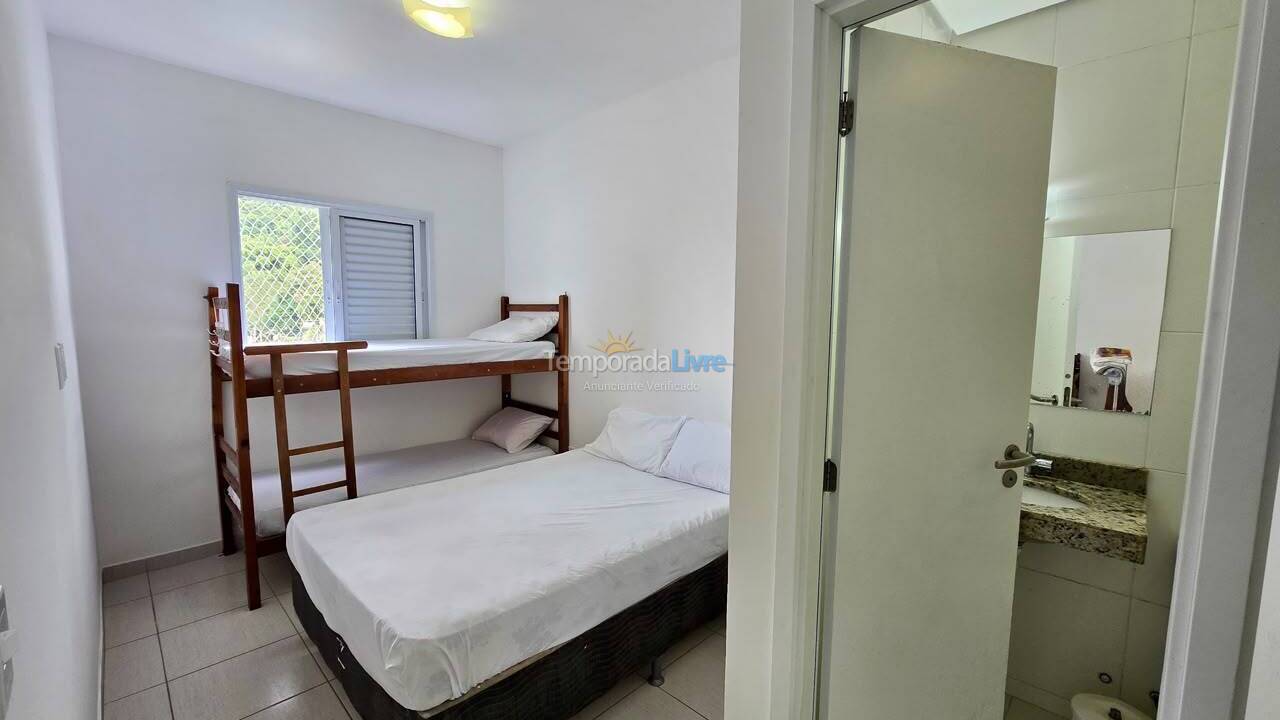 Apartment for vacation rental in Ubatuba (Praia Grande)